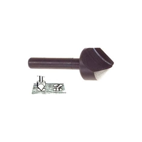 FRESA A SVASARE PER LEGNO- - ø mm.12 codolo mm.6 PG 376.00 - 5 blister PG