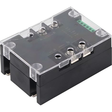 Régulateur de tension SCR monophasé, relais statique à semi-conducteurs 220-380VAC SSR-120WA-H, module de régulation électrique sans dissipateur thermique (1/5)