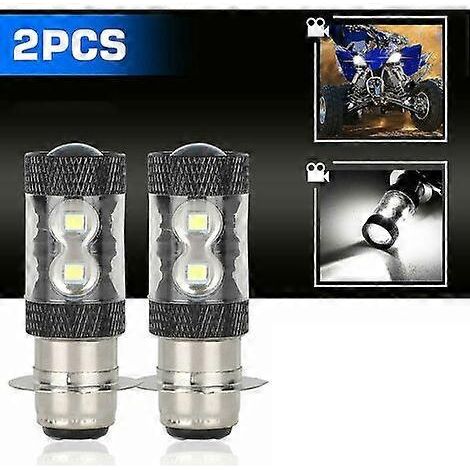 Ampoules de phare LED H6m pour quad Yamaha (1/4)
