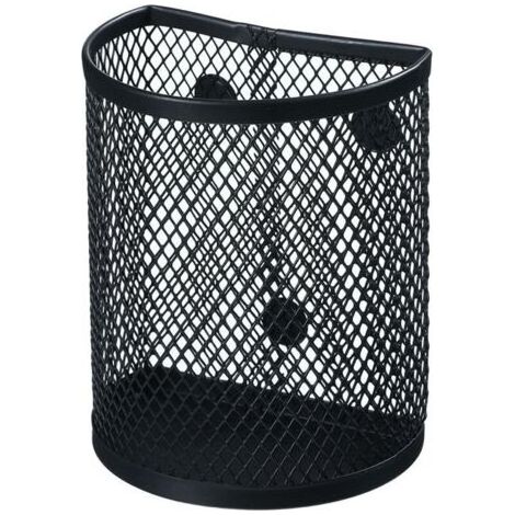 1 Pc, Palmare Magnetico Mesh, Supporto Della Penna Di Archiviazione Cesti Per La Conservazione Della Penna, Pennarello Accessori Per Ufficio Scuola (Nero) (1/5)