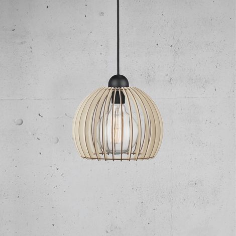 Nordlux Chino 25 84823014 Pendelleuchte  E27  60 W Holz (1/4)