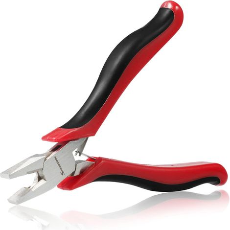Pince Mini Lineman, Pince Combinée de 11,4 cm avec Construction à Tenon et Mortaise, à Ressort pour la Fabrication de Bijoux, Arts, Loisirs Créatifs, Artisanat, Travail Mécanique, Petite