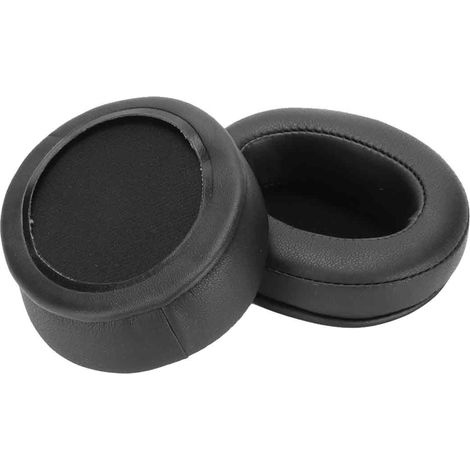 Coussinets d'oreille de rechange en cuir souple et confortable pour casque Sennheiser Momentum Noir (1/4)