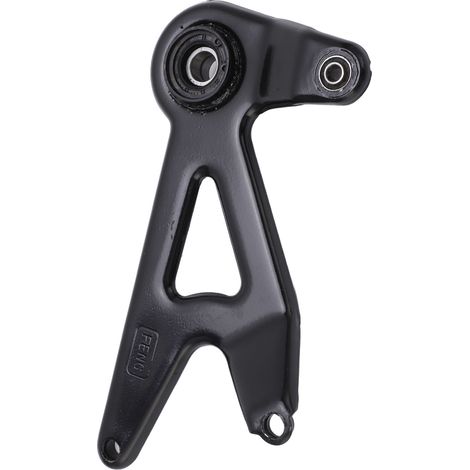 Plaque Triangle Moto Aluminium Alliage Antirouille Noir pour Moteur GY6 50 60 80CC (1/5)