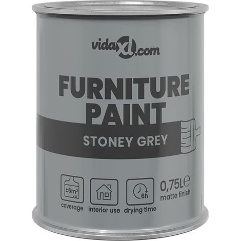 Peinture pour meubles Gris 10 x 10 x 12,2 cm Impression murale CFW354446 (1/5)