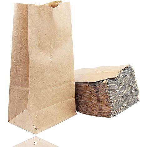 50 braune Papiertüten 15928 cm, Kraftpapiertüten, Geschenktüten, Kraftpapier als DIY-Adventskalender - Gestalten Sie Ihre eigenen Weihnachtstüten zum Befüllen (50 x Tüten) (1/5)