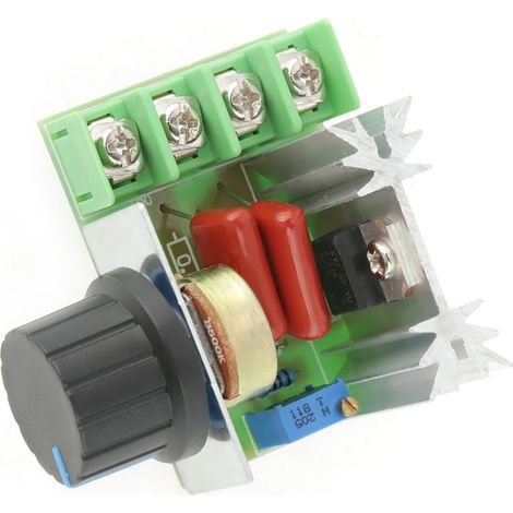 Variateur de vitesse pour moteur CA 50-220 V 2000 W 25 A, régulateur de tension, variateur de LED (1/5)