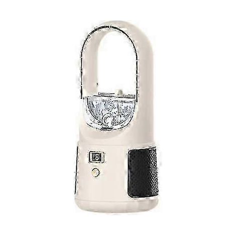 Ventilateur sans pales de 13 pouces avec affichage LED, six vitesses de ventilation, climatiseur silencieux (1/5)