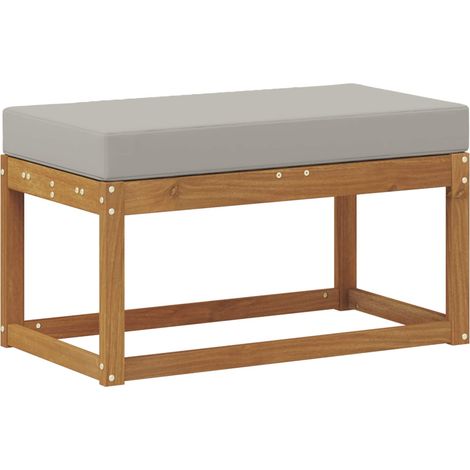 Maison Exclusive - Outdoor Hocker Bank Massivholz Akazie Natur