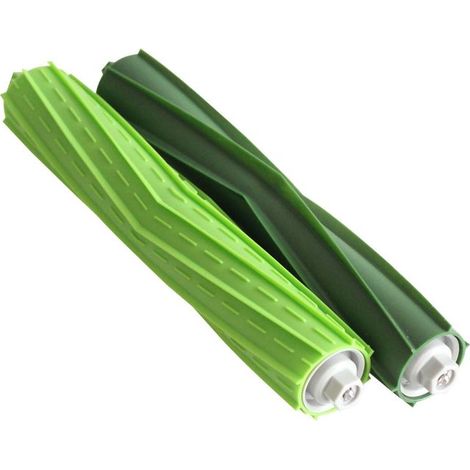 Kit 2 spazzole rulli di ricambio compatibile per iRobot Roomba, accessori per il robot aspirapolvere, la pulizia di pavimenti e tappeti, pezzi di ricambio di alta qualità (1/5)