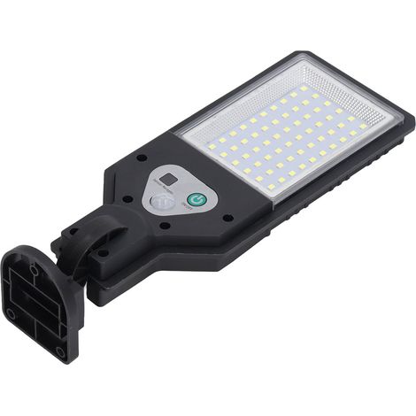 Lampe Solaire 360° Grand Angle, Éclairage 800 Pieds Carrés, Télécommande, Blanc, Extérieur, Jardin, Sécurité, Étanche (1/5)