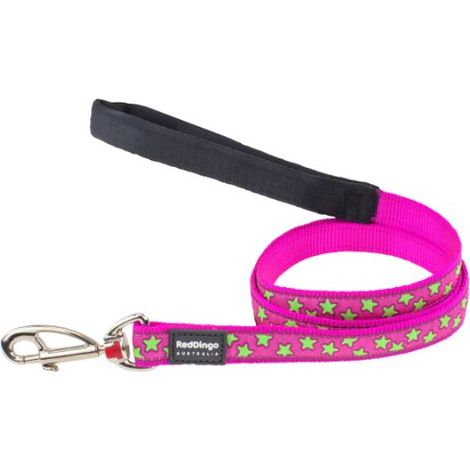 Cintura Confort - Red Dingo - F7998 - Nylon - 1,20 m - Rosa con stelle verdi