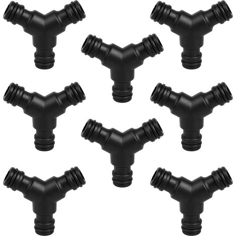 8pcs Répartiteur Tuyau Arrosage En Y 1/2", Raccord Dérivation Tuyau (1/4)