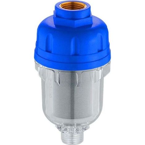 Filtre Douche Filtre Eau Anti Calcaire Douche avec Crépines en acier inoxydable de précision Filtration Efficace des Impuretés Dans L'eau, Filtre pour les robinets et les machines à la (1/4)