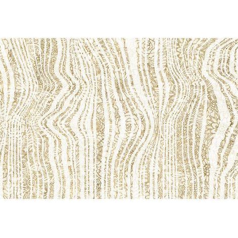 Papier peint panoramique marron imitation tronc d’arbre Tapisserie panoramique nature pour salon Papiers peints panoramique moderne pour salon (1/3)