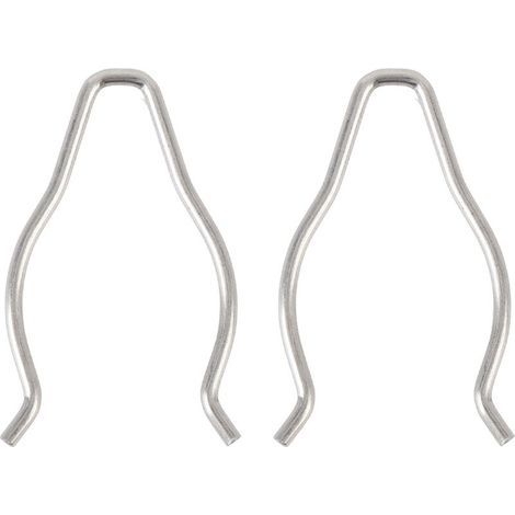 Clip métallique pour tuyau d'eau de refroidissement, 2 pièces, pour éviter les fuites, 1319N5 11537548652, remplacement pour C3 II C4 C5 III BERLINGO (1/5)