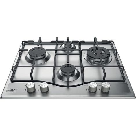 Hotpoint Ariston PCN 642 T/IX/HA 4-Zonen-Gaskochfeld 60 cm Edelstahl (1/2)