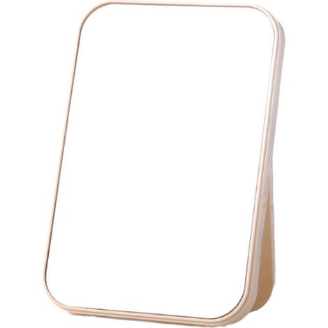 Miroir De Maquillage - Rectangulaire 20 X 14 Cm - Cadre En Abs - Pour Salle De Bain Chambre Salon - 1 Pièce (1/5)