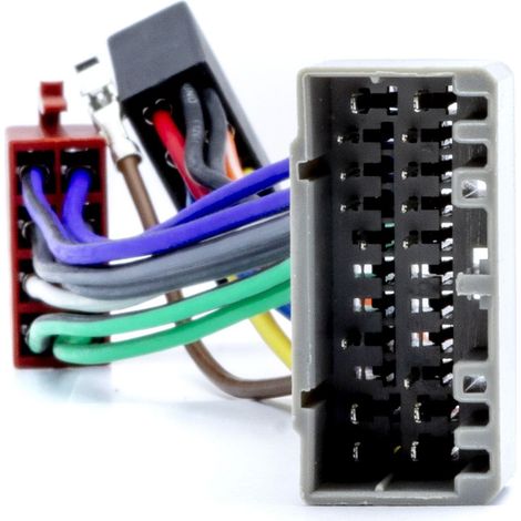Adaptador de conector de radio con conector ISO para Jeep y Chrysler. (1/3)
