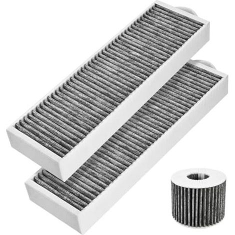 filtres à charbon actif pour Bora Pure/X Pure, filtres de rechange Puafk, kit de filtres à charbon actif pour hottes aspirantes avec système de filtration à 5 couches