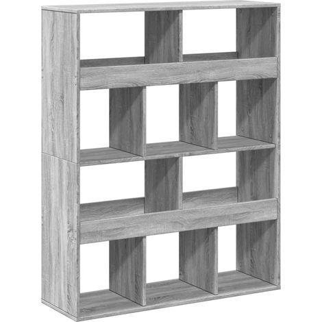Maison Exclusive - Bücherregal Grau Sonoma 100x33x125,5 cm Holzwe