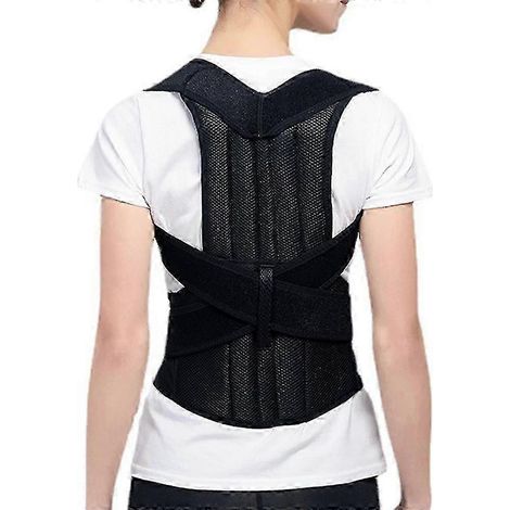 Correcteur de posture dorsal pour femmes et hommes, soutien lombaire et des épaules pour améliorer la posture et soulager les douleurs dorsales (1/5)