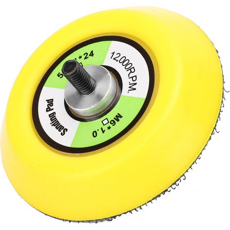 Disque de polissage rond de 75 mm/3 po, papier de verre, accessoires pour le ponçage et le meulage (1/5)