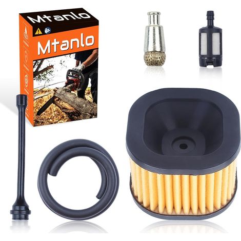 Kit de tuyau de ligne de filtre à carburant Hd Air pour tronçonneuse Husqvarna 372 372Xp 365 371Xp Pièce 503818001, 503 81 80 01 (1/5)