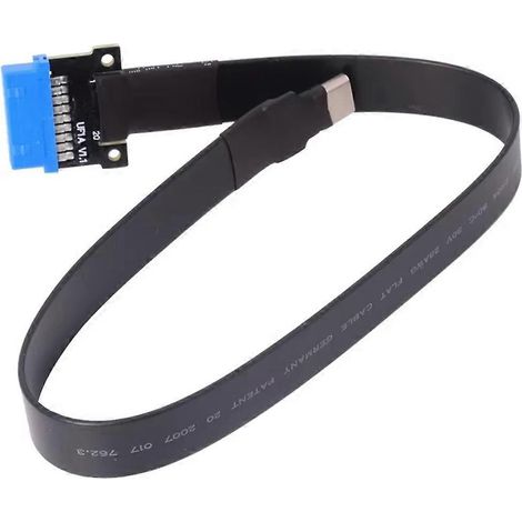 Flaches USB 3.0 Typ-C Buchse auf internen Motherboard FPC Verlängerungskabel (1/5)