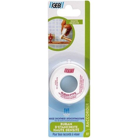 Geb nastro ad alta densità Ptfeblister 12mm x 12m x 0,1mm - Geb
