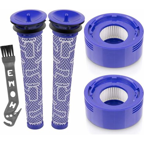 V8 Filter for Dyson V8 V7 V8+ Absolute Animal Vacuum Cleaner 2 Pre-Filters & 2 HEPA Filters Replaces Parts DY-96566101, DY-96747801 (1/5)
