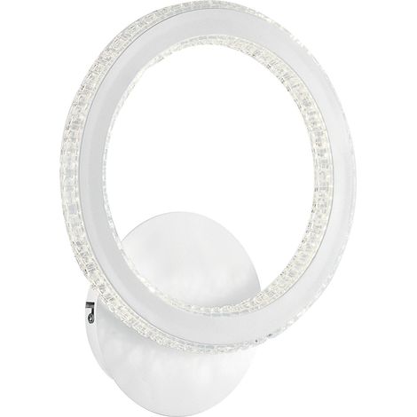 "Applique LED BRYANT con diffusore diamantato 19W 4000K (luce naturale)"