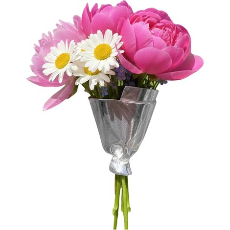 Broche en métal pour bouquet de fleurs - Vase à fleurs portable - Pour veste, robe, pull, écharpe, chapeau (1/5)