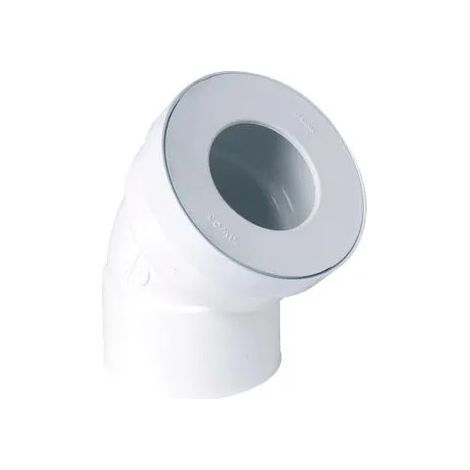 WC-Bogen 45° Innengewinde D.100