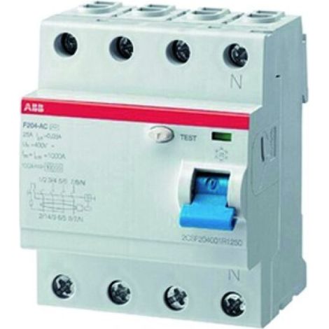 Interruptor diferencial ABB f 204a-40 204A 30mA