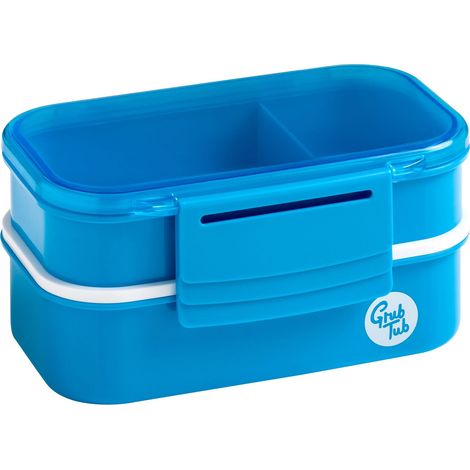 Interiors by Premier Organized Orange Lunch Box, Leak Proof Tiffin Box, Comfortable Packed Lunch Box, Portable Lunch Container (1/3)