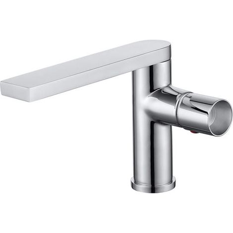 ROBINET DE LAVABO SUR PLAGE B121 EN LAITON CHROME COLLECTION ERYMANTHE (1/3)