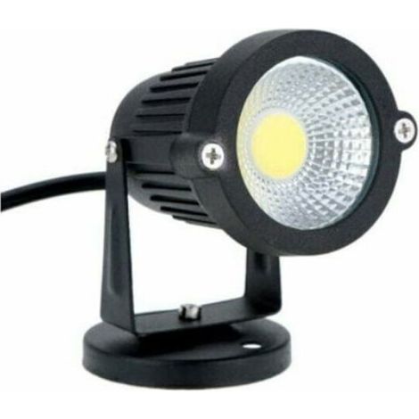 Projecteur De Jardin - 5 W - Blanc Chaud - Tête Réglable - Extérieur - IP65 - Aluminium - Unité (1/4)