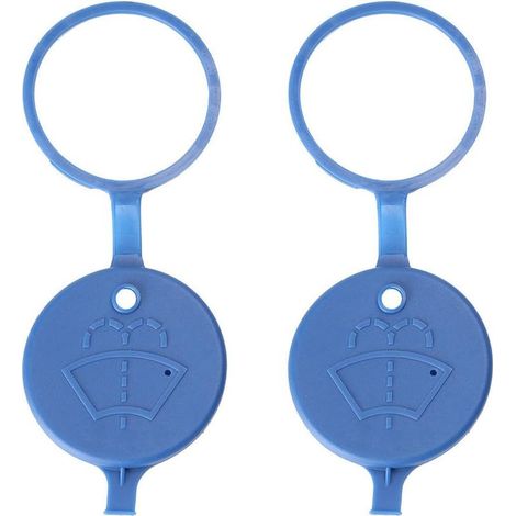 Deckel für Scheibenwaschflüssigkeitsbehälter – Kompatibel mit Citroën C4 DS5 Peugeot 206 207 306 – Automobilkunststoff – 2 Stück (1/5)