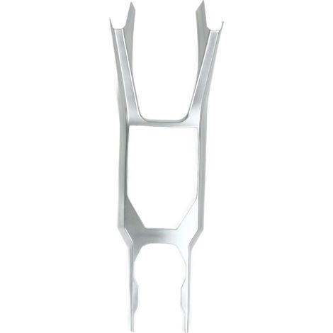 Habillage de levier de vitesses argenté avec porte-gobelets, garniture de console, autocollant décoratif de remplacement pour Polaris RZR PRO XP 2021 et plus (1/5)