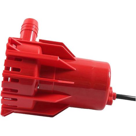 Pompe de drainage de cabine 12 V à haut débit 100 L/min pour l'évacuation des eaux usées et des liquides.