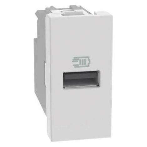 Caricatore usb bticino matixgo tipo a 1 max 15w 1 modulo bianco - jw4191a (1/2)