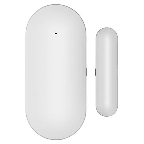 Détecteur de Porte et Fenêtre sans Fil, Capteur Magnétique de Porte pour Alarme Maison sans Fil, Prévention des Intrusions, pour la Maison, Le Magasin et Le Bureau (1 Pièce) (1/5)