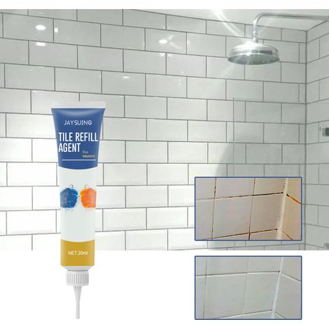 Fugenmörtel für Küchen- und Badezimmerfliesen – wasserdicht, schimmelresistent, zum Füllen und Abdichten von Fugen – 20 ml -- DTEKGAZ (1/5)