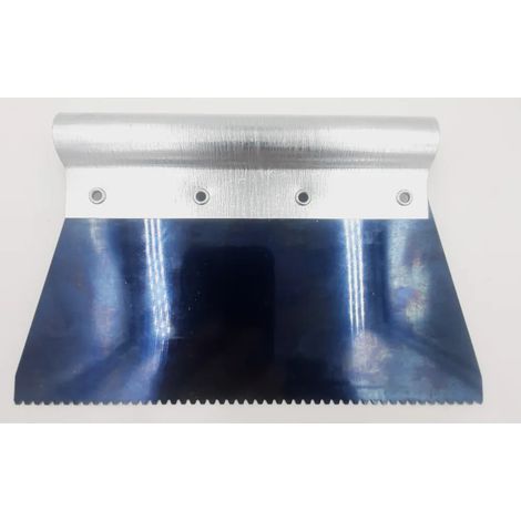 SPATOLA PER BOSTIK CON MANICO 200 mm - dente grande Q.TA 12 (1/2)