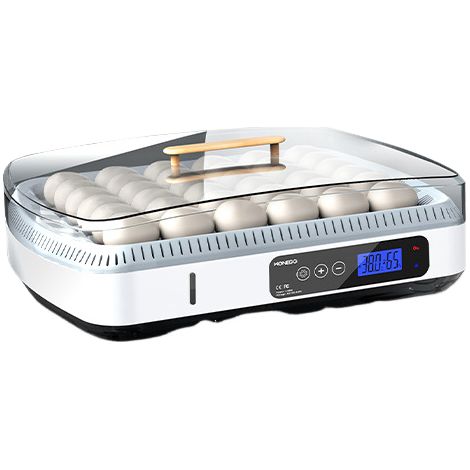 Incubatrice per uova con rotazione automatica delle uova e controllo automatico della temperatura, incubatrici per uova da cova per pollo, anatra, quaglia e oca (1/5)
