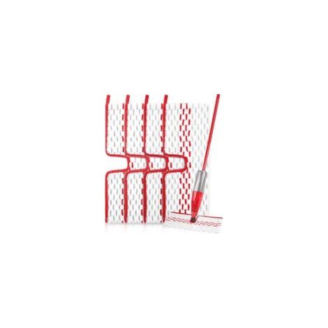 4-teiliges 2-in-1 Vileda Wischmopp-Set für Vileda 1-2 Spraymax Wischmopp, waschbares Mikrofaser-Reinigungspad, Mikrofaser-Nachfüllpackung für alle Bodenarten (1/5)