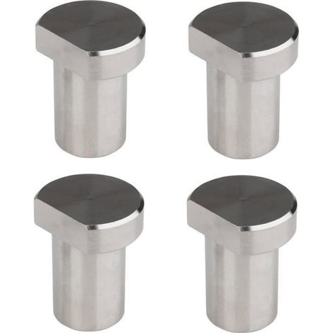 4 Butées de table, Alliage d'aluminium, Trou 20 mm, Accessoire menuiserie, Pour fraisage et ponçage (1/5)