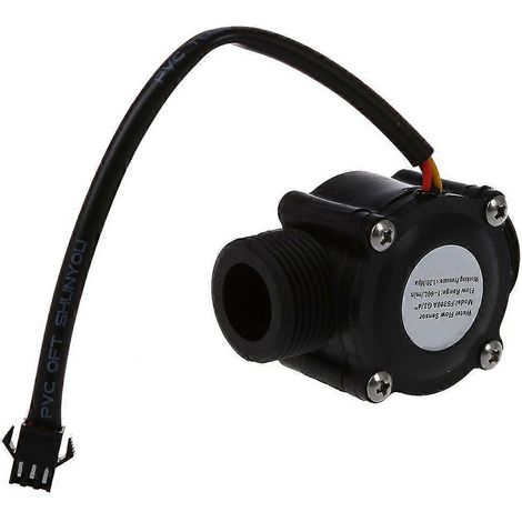 Compteur de débitmètre à effet Hall FS300A, 1-60 L/min, 5-24 V CC (1/4)