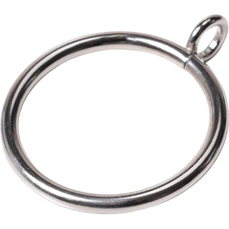 Accessoires pour rideaux : anneau de rideau rond, anneau de suspension, crochet, boucle, anneau métallique. (1/5)